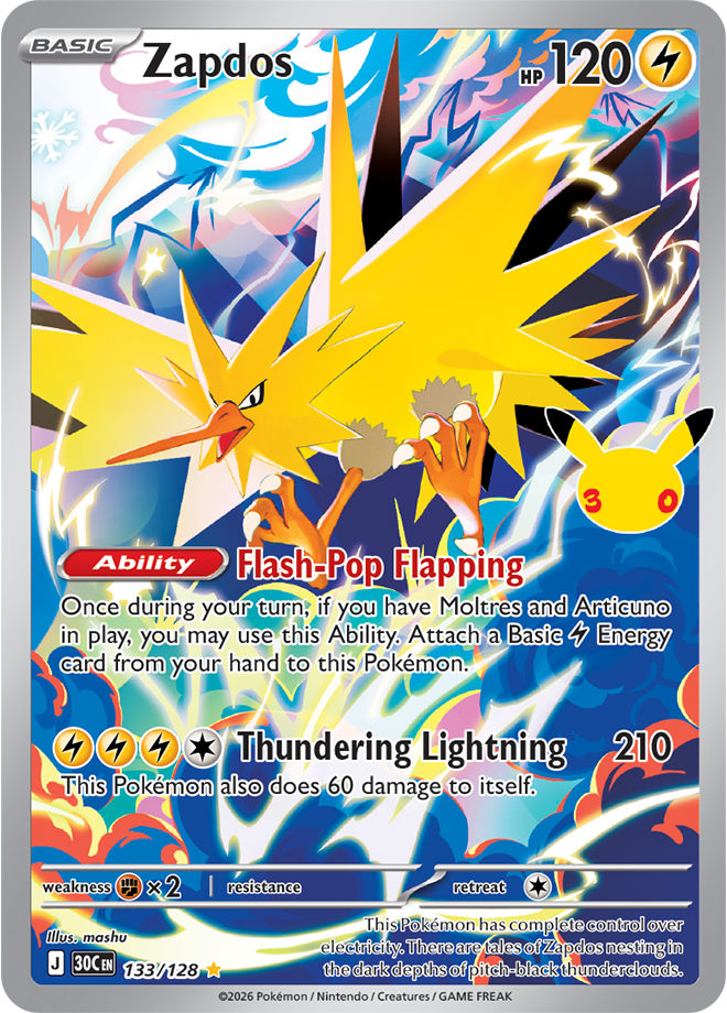Zapdos (č. 133)