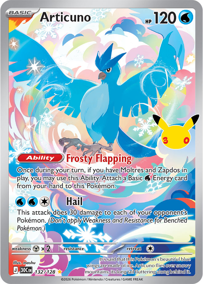 Articuno (č. 132)