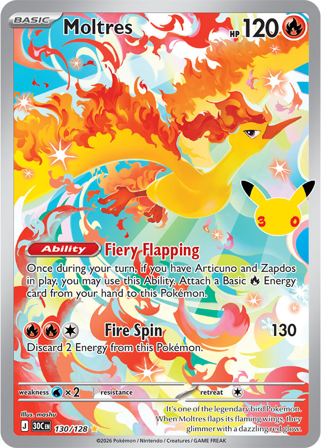 Moltres (č. 130)