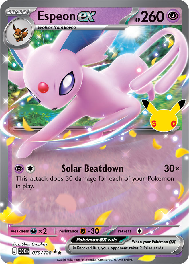 Espeon ex (č. 70)